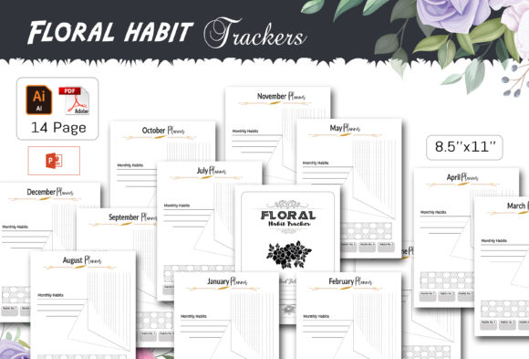 Build Your Own Undated Habit Tracker Calendar