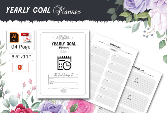 Craft Your Custom Yearly Goal Planner in 12 Months