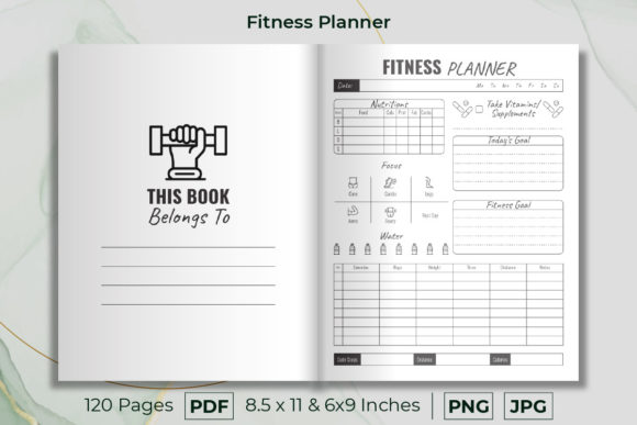 Fitness Planner KDP Interior V1: Your Blueprint for a Successful Health Publishing Venture
