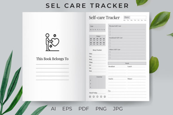 Navigating Self Care Planner Options: A Look at the Self Care Planner KDP Interior V8