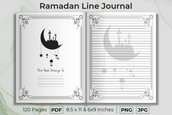 Ramadan Floral Line Journal KDP Interior: A Comprehensive Guide