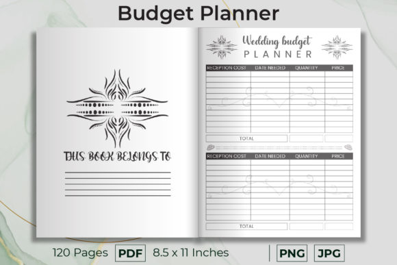 Streamline Your Wedding Planning with the Wedding Budget Planner Tracker KDP