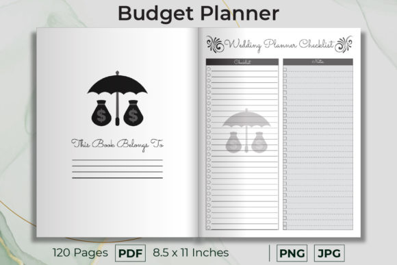 Streamlining Your Wedding Planning with the Wedding Checklist Tracker KDP Interior 1