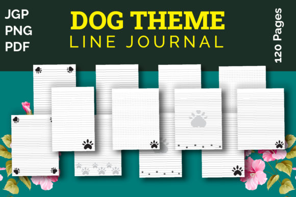The Dog Composition Notebook Bundle V1: A Practical Printable Interior