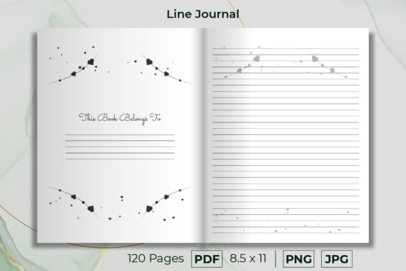 The Heart Theme Lined Journal Notebook V2: A Practical Asset for Creators and Publishers