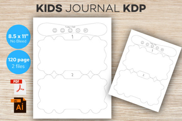 The Kids Journal KDP Interior Write and Draw: Your Launchpad for a Successful Children's Journal
