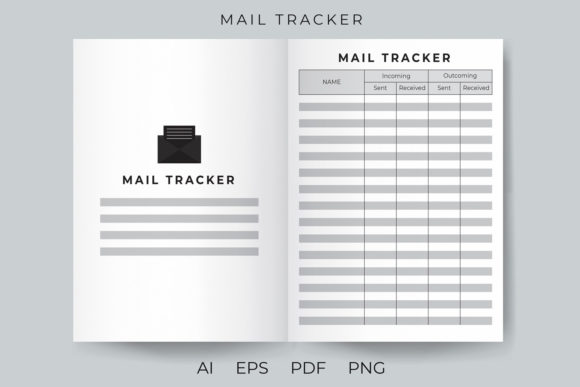 The Mail Tracker Log Book KDP Interior: A Practical Hub for Organization
