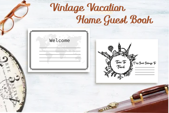 The Practical Charm of a Vintage Vacation Home Guest Book