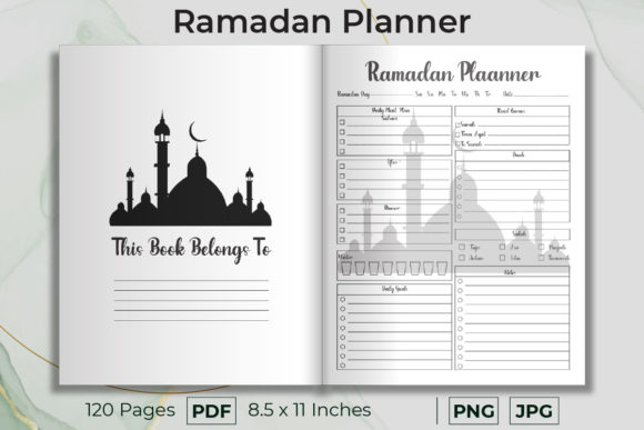 The Ramadan Planner 2022 KDP Interior: Your Complete Toolkit