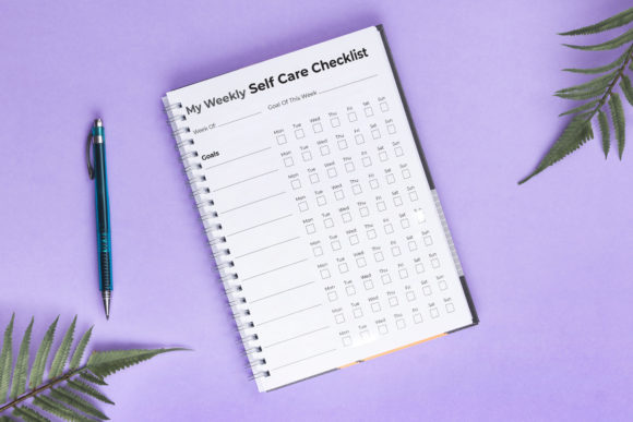 The Weekly Self Care Checklist: From Digital File to Tangible Tool for Modern Wellbeing