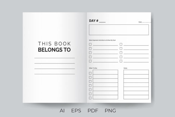 Unlock Your Creative Potential with Daily Planner KDP Interior 3