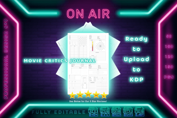 Unlock Your Film Insights with the Movie Critics Journal KDP FULL EDIT