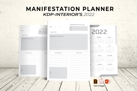 Unlock Your Year: The KDP Manifestation Journal Planner 2022 as Your Practical Blueprint