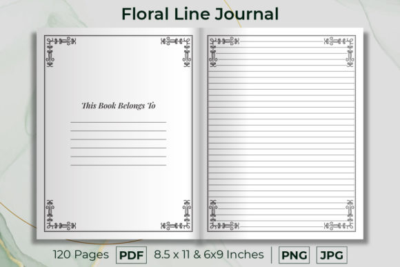 Unlocking Creativity and Organization: The Decorated Composition Line Journal V2