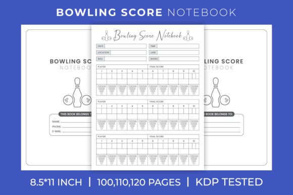 Unlocking Creativity with a Bowling Score Notebook Interior
