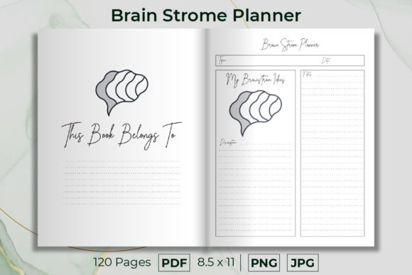 Unlocking Structured Creativity with the Brain Strome Planner Logbook